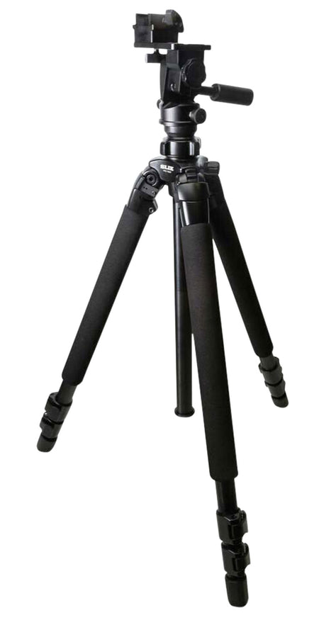 Kopfjager KJ85003K K700 Aluminum Folding Shooting Tripod with Reaper Rail Pan/Tilt