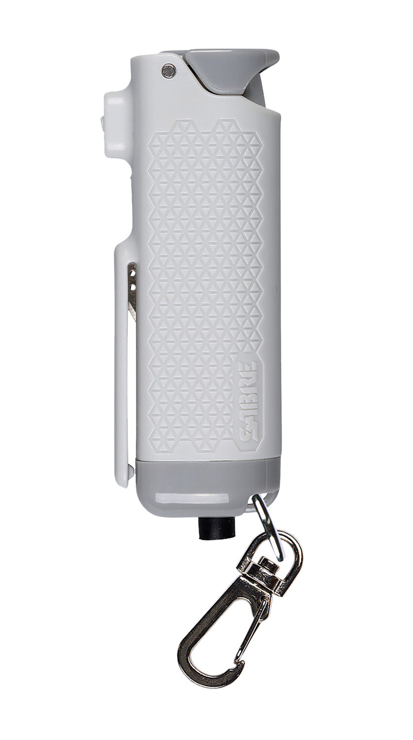 Sabre Safe Escape SELG01 3-in-1 Car Tool Gray Polymer Seat Belt Cutter/Glass Breaker/Pepper Gel 10ft Range