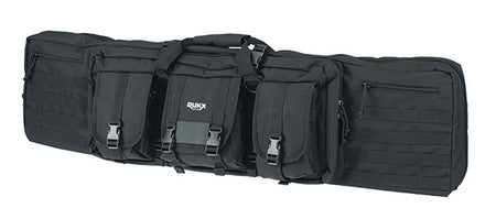 Rukx Gear ATICT36DGB Tactical Double Gun Backpack Case 36" Black Water Resistant Holds 2 Rifles