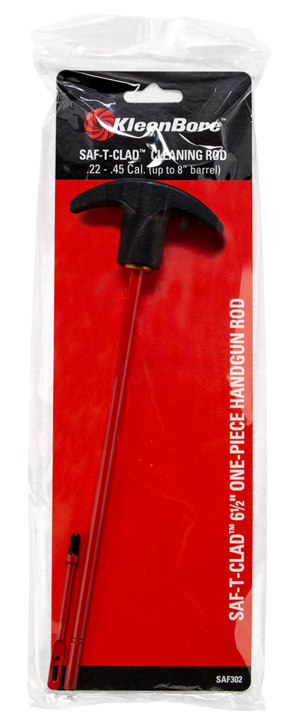 KleenBore SAF302 Handgun Bore Cleaning Rod with Patch Holder .22 to .45 Cal