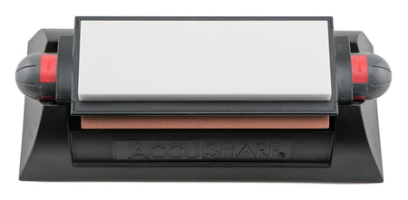 AccuSharp 025C Tri-Stone Deluxe 3-Stone Knife Sharpener with Angle Guide