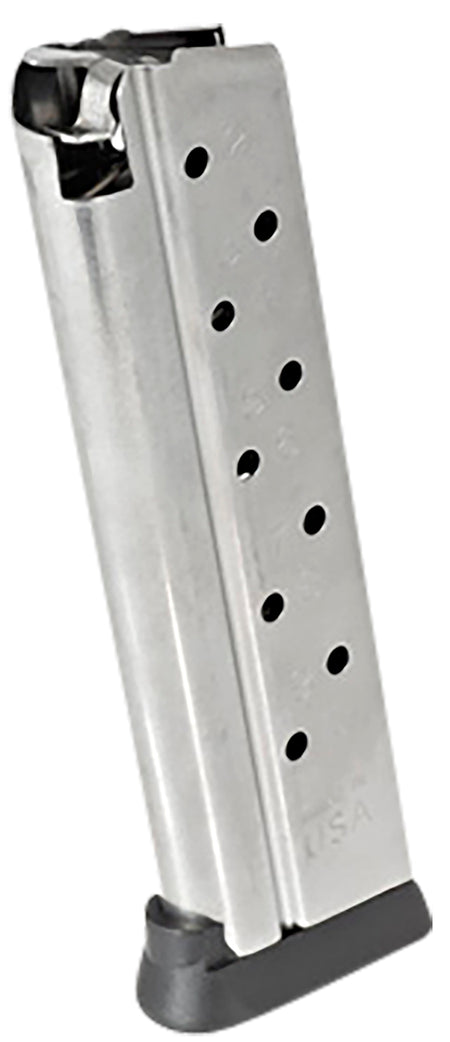 Ruger 90666 10rd 9mm Luger SR1911 Competition Replacement Stainless Steel Magazine