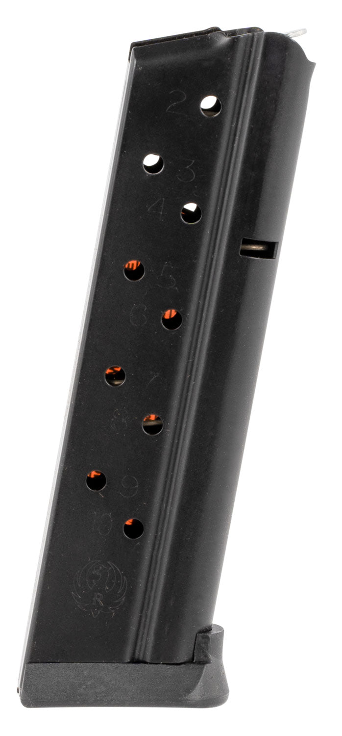 Ruger 90687 10rd 9mm Luger SR1911 Competition Black Nitride Steel Replacement Magazine