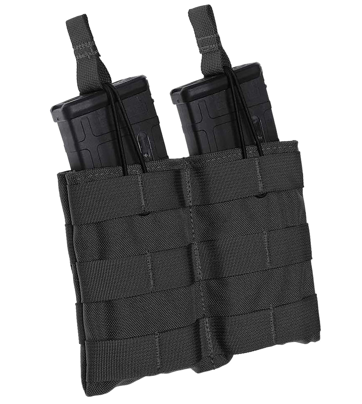 Tacshield Speed Load Double Rifle Mag Pouch T3507BK Black MOLLE