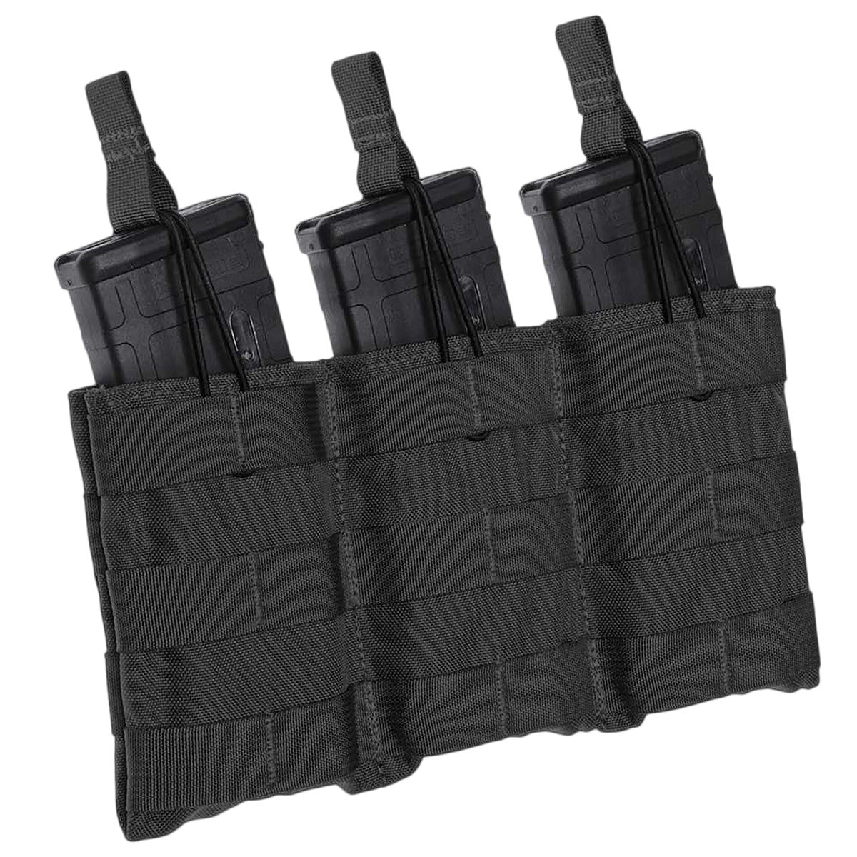 Tacshield Speed Load Triple Rifle Mag Pouch T3508BK Black MOLLE