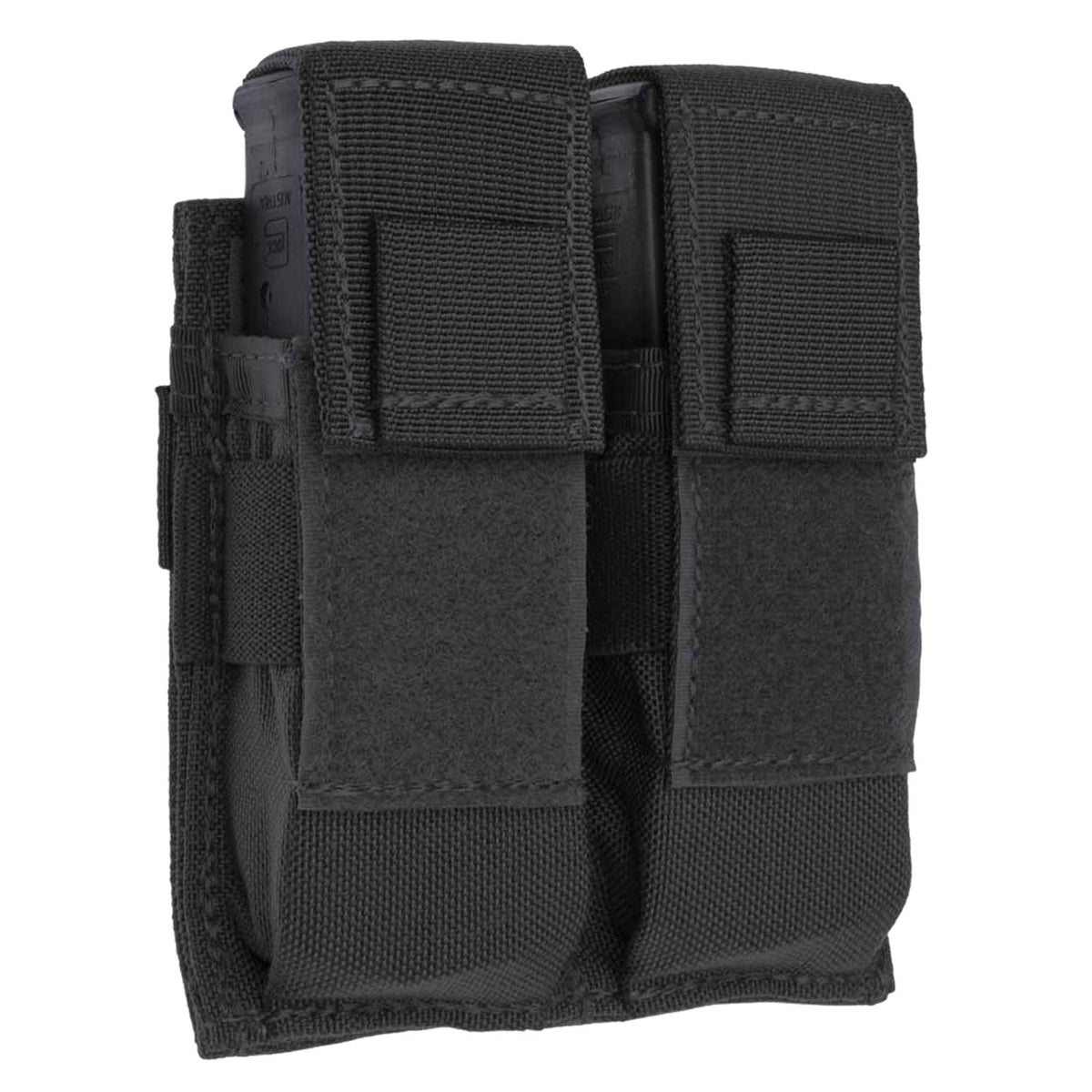 Tacshield Universal Double Pistol Mag Pouch T3602BK Black Nylon