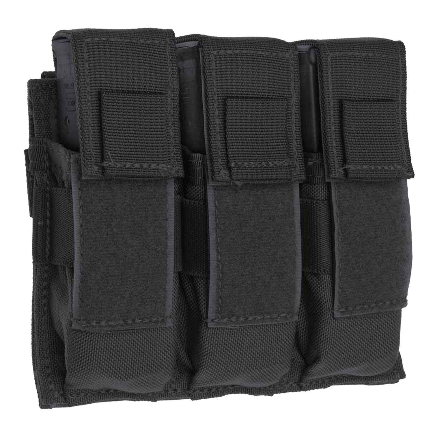 Tacshield Universal Triple Pistol Mag Pouch T3603BK Black MOLLE