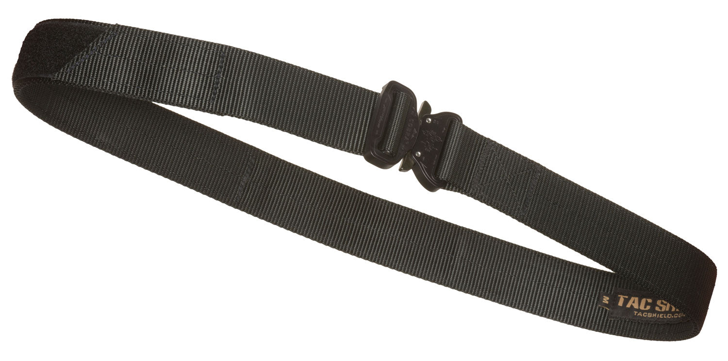 Tacshield Tactical Gun Belt T30XLBK Black 42-46" 1.50" Wide Double-Release Buckle