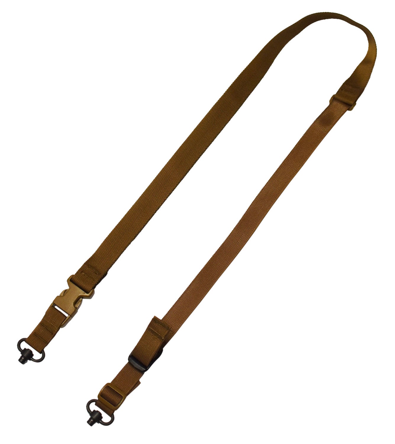 Tacshield T6040CY Tactical 2-Point QD Sling Coyote Tan Webbing ERB Rifle Shotgun