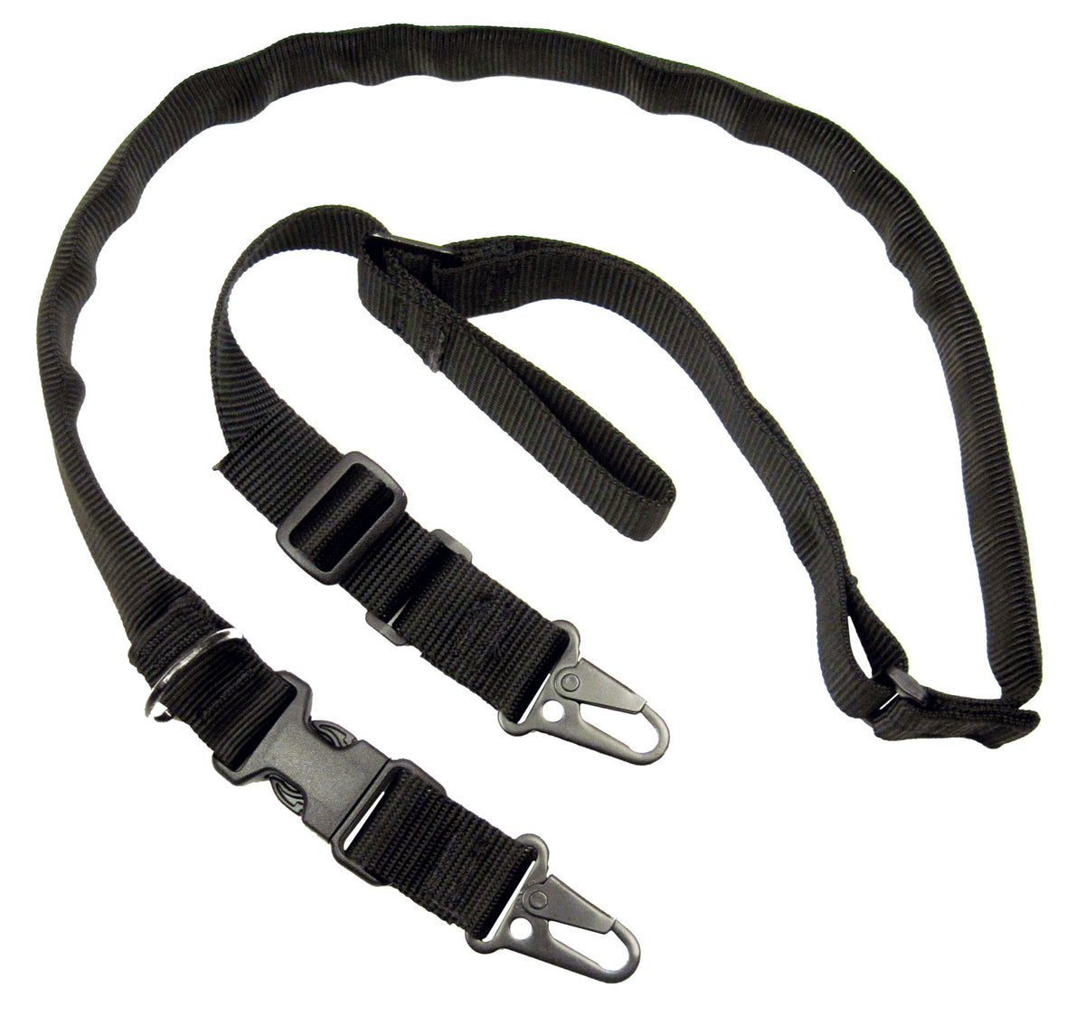 Tacshield T6030BK Warrior Padded 2-in-1 Rifle Shotgun Sling Black HK Snap Hooks