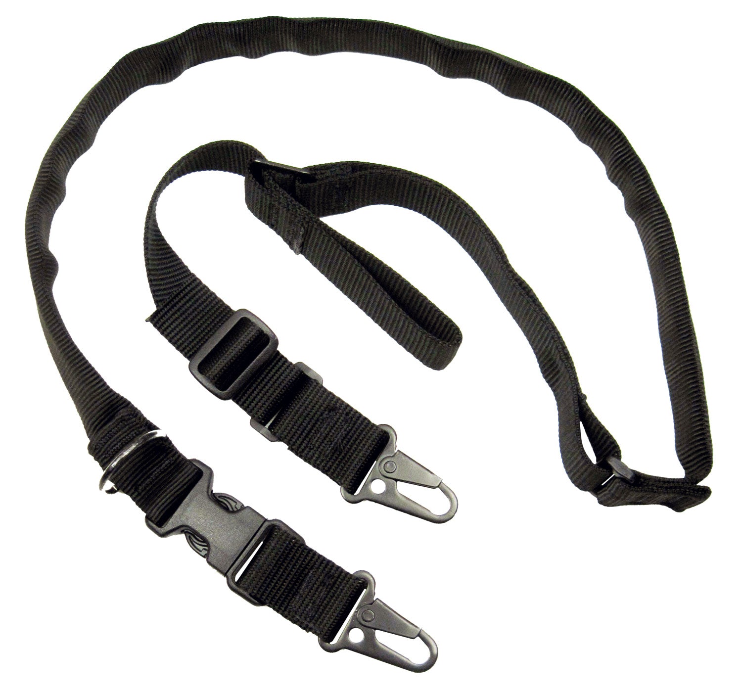 Tacshield T6030BK Warrior Padded 2-in-1 Rifle Shotgun Sling Black HK Snap Hooks