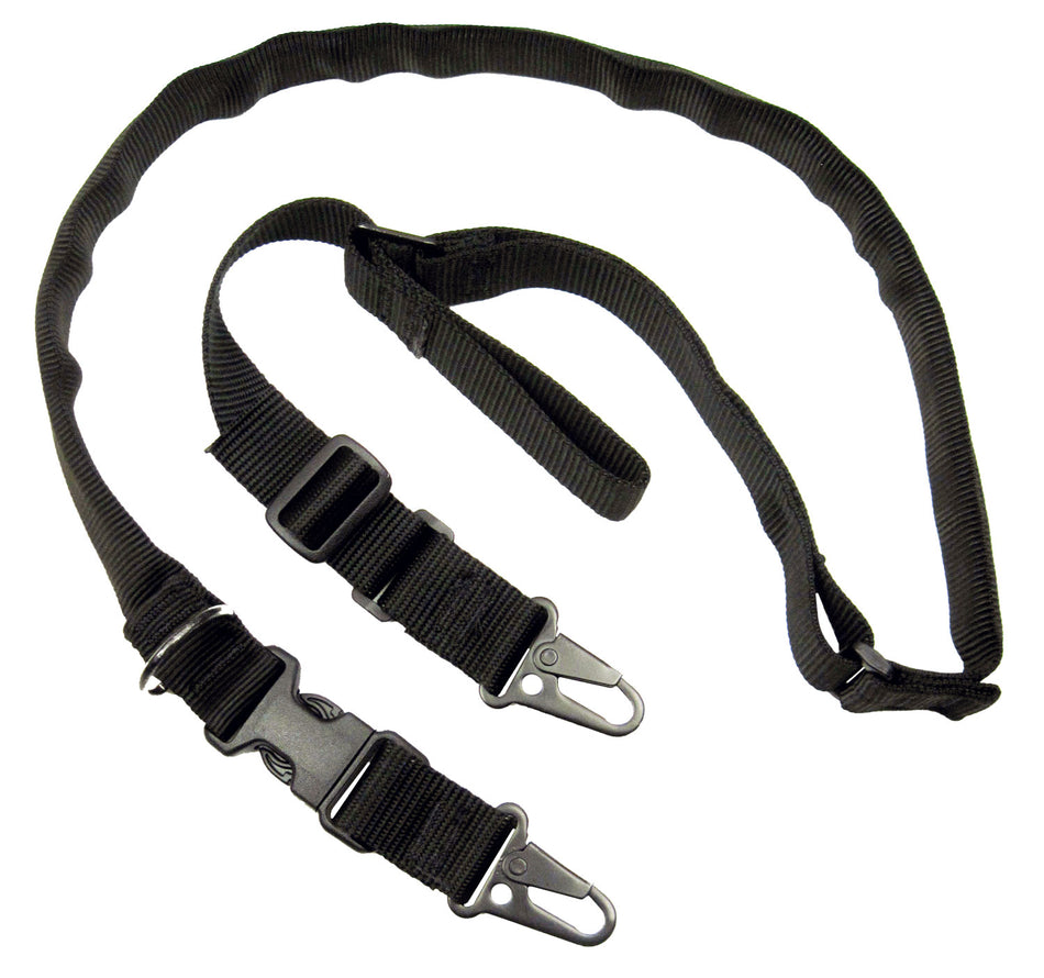Tacshield T6030BK Warrior Padded 2-in-1 Rifle Shotgun Sling Black HK Snap Hooks
