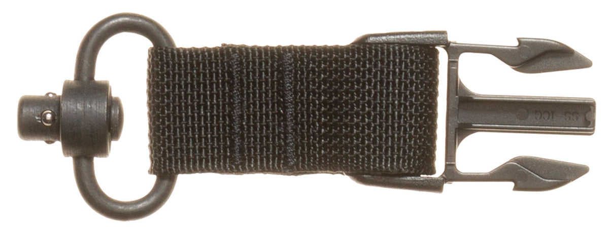 Tacshield T6093BK Black QD Push Button Sling Attachment Webbing