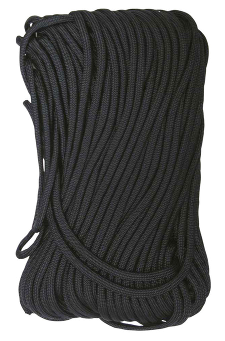 Tacshield 550 lb Black Paracord Rope 100 Foot