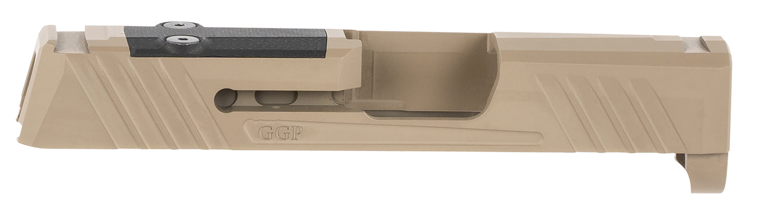 Grey Ghost GGP365FDE1 GGP365 V1 Sig P365 Optic Ready Slide Flat Dark Earth Cerakote Stainless