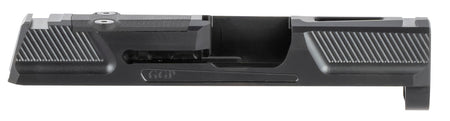 Grey Ghost GGP365BLK2 GGP365 V2 Sig P365 Slide Fine Serrations Shield RMS-C/RomeoZero Ready Black DLC