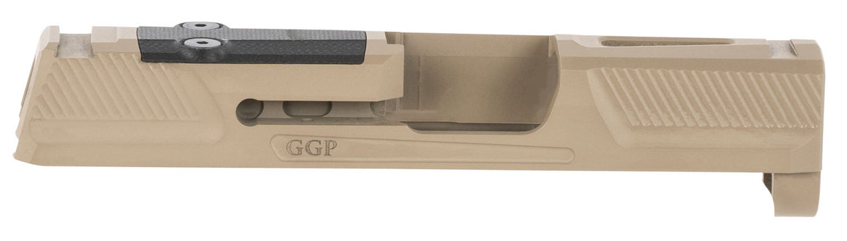 Grey Ghost GGP365FDE2 GGP365 V2 Sig P365 Optic Ready Slide Fine Serrations Flat Dark Earth Cerakote