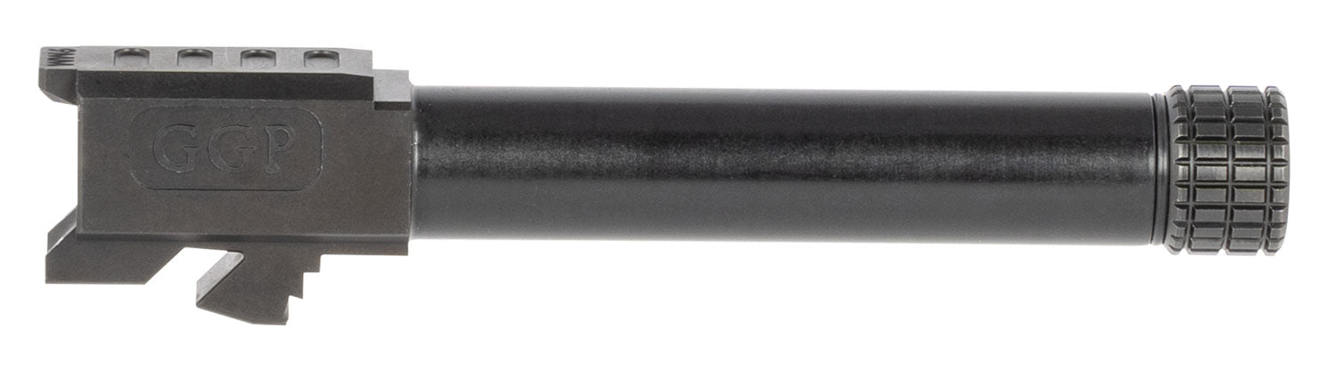 Grey Ghost Precision Glock 19 Gen3-4 9mm Luger 4.02" Threaded 416R Stainless Steel Black Nitride Match Grade Barrel