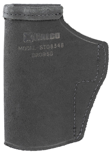 Galco Stow-N-Go IWB Holster STO834B - Glock 48/48 MOS/S&W M&P Shield EZ 9mm, Black Leather, Right Hand