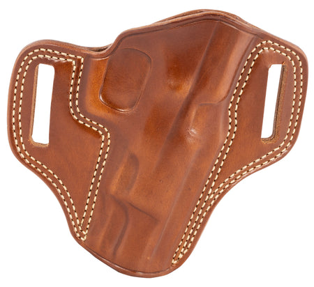 Galco Combat Master OWB Belt Holster CM222 - CZ 75B, Tan Leather, Right Hand