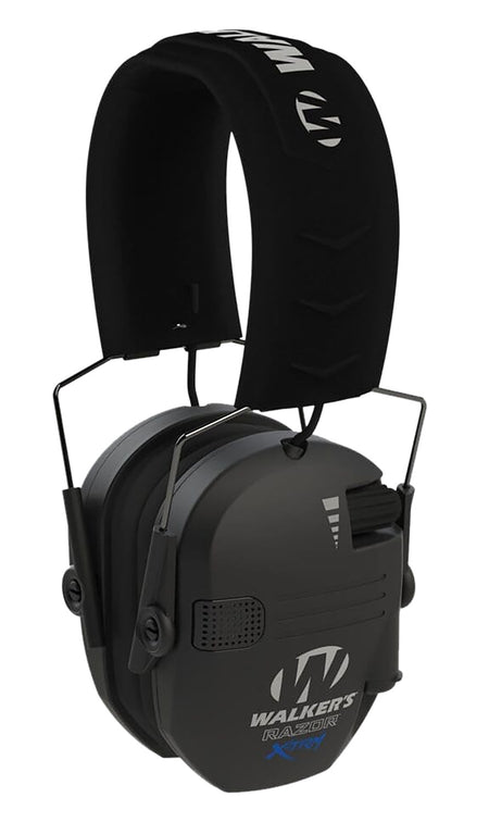 Walker's Razor X-TRM Slim 21 dB Electronic Hearing Protection Muff Black Polymer