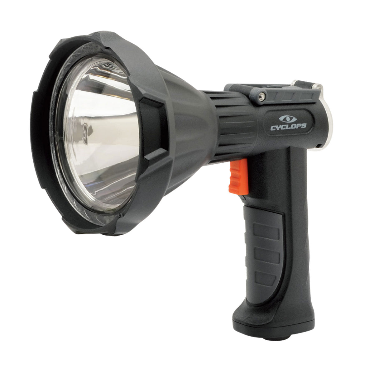 Cyclops CYCSP1600 RS 1600 Lumen Rechargeable Handheld Spotlight Cree LED Tri-Color Black Polymer/Aluminum