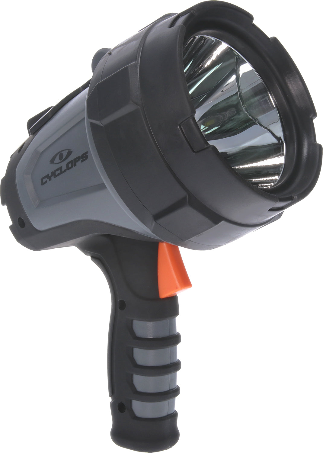 Cyclops CYC-900HHS 900 Lumen Cree XM LED Handheld Rechargeable Spotlight Black ABS Poly 500 Meter Beam