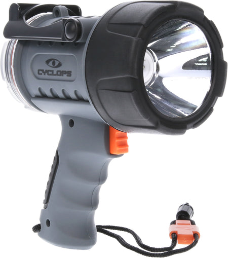Cyclops CYC700WP 700-Lumen Cree XM LED Waterproof Handheld Spotlight Black/Gray