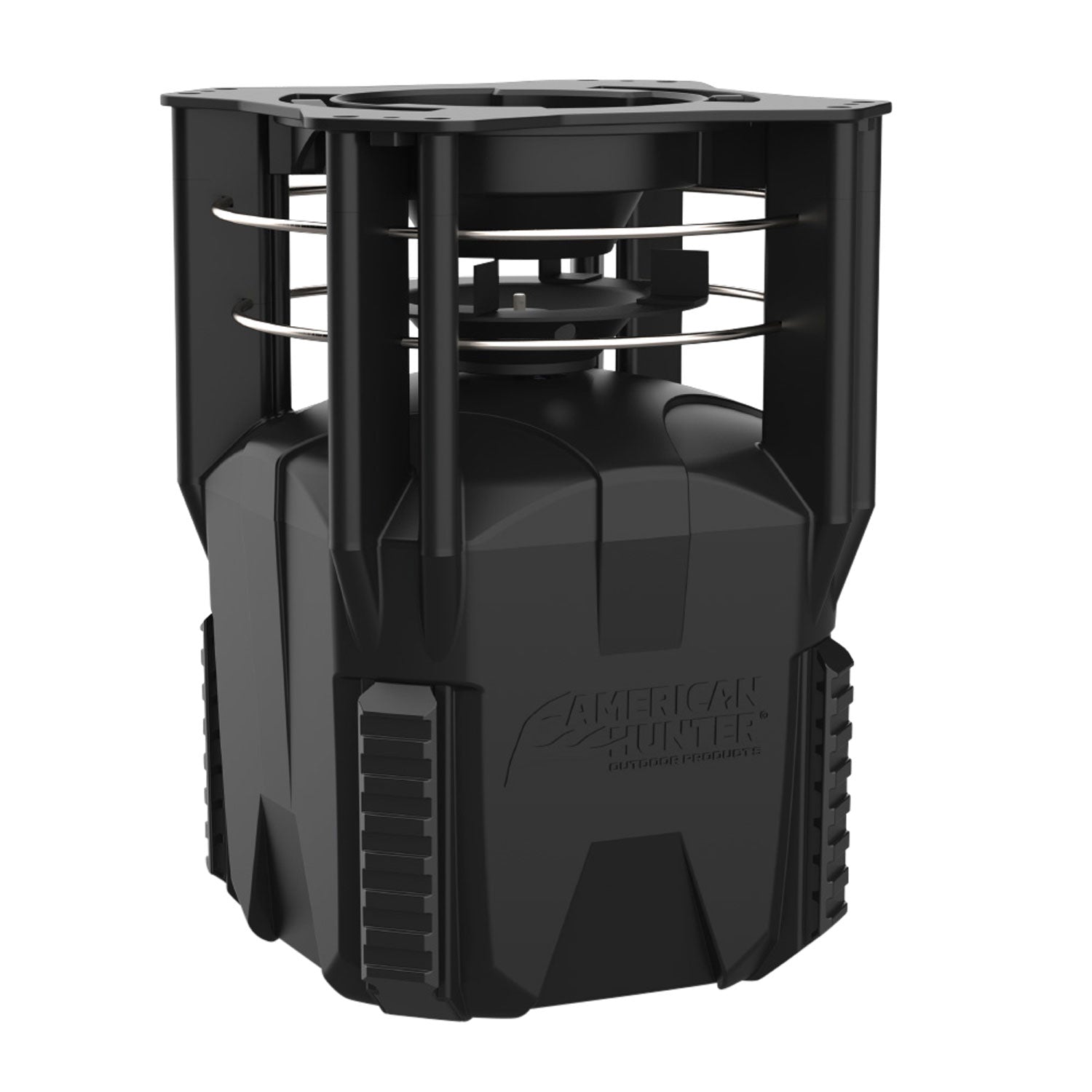 American Hunter AHXDPROKIT XD-Pro Game Feeder Kit Metal Varmint Guard Industrial Motor Black