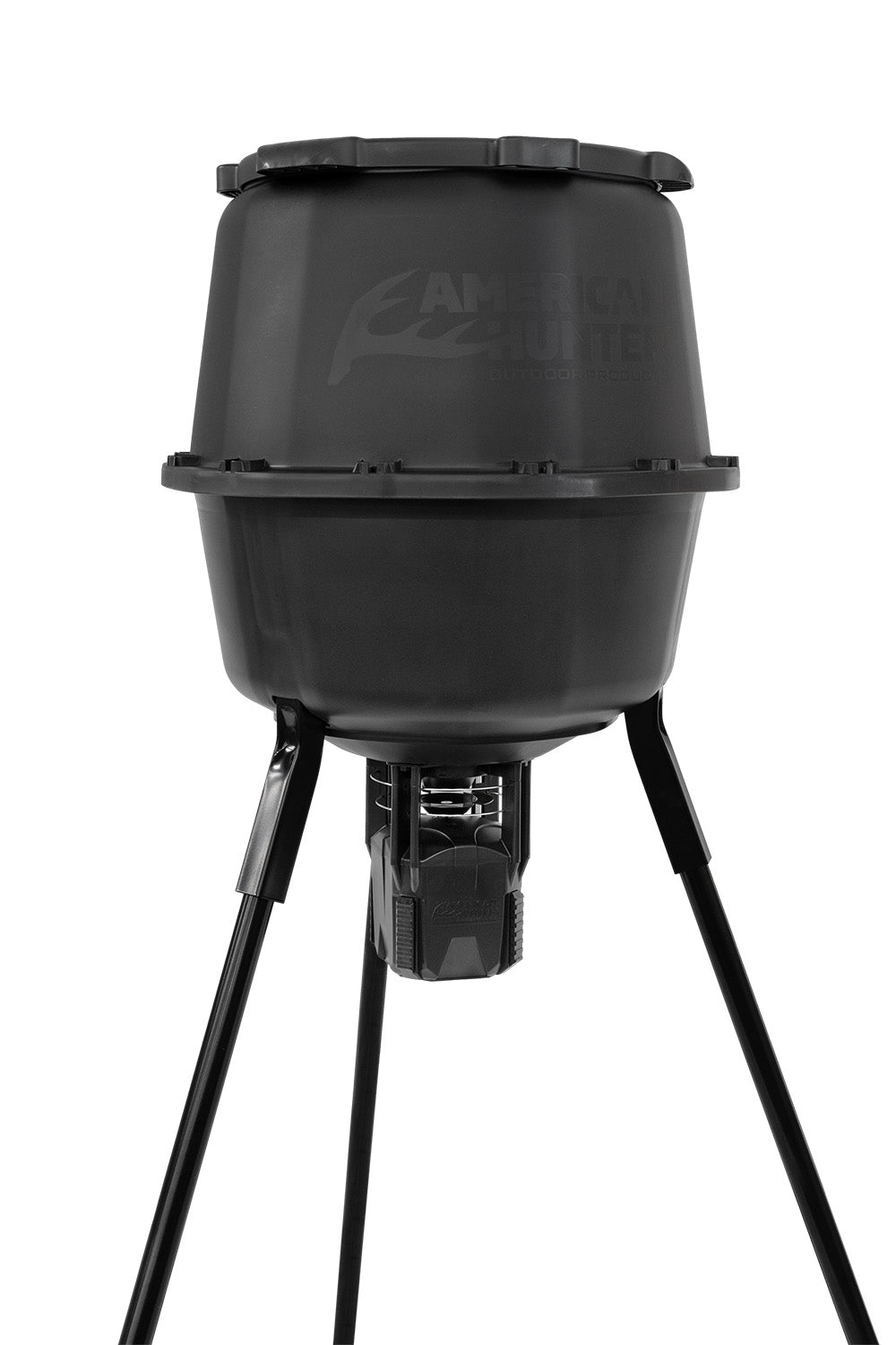 American Hunter AH225XDPRO XD-Pro 30 Gallon Game Feeder 16 Programs 1-60 Seconds Black