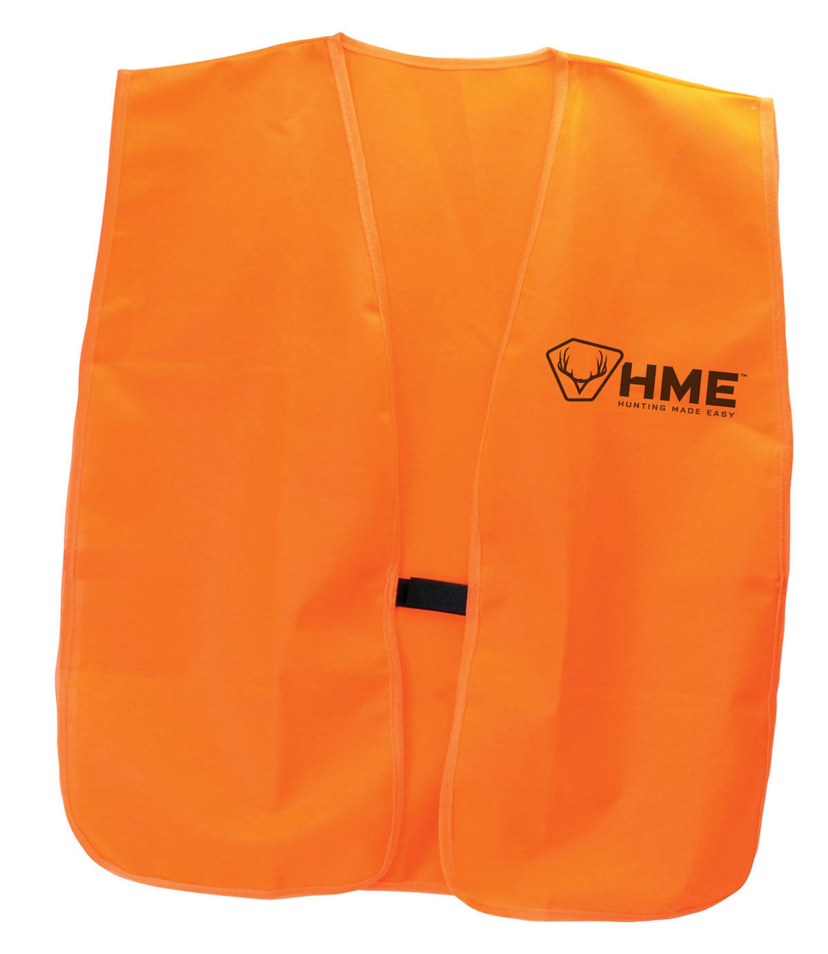 HME HMEVESTOR Blaze Orange Big Boy Hunting Safety Vest Soft Quiet Polyester