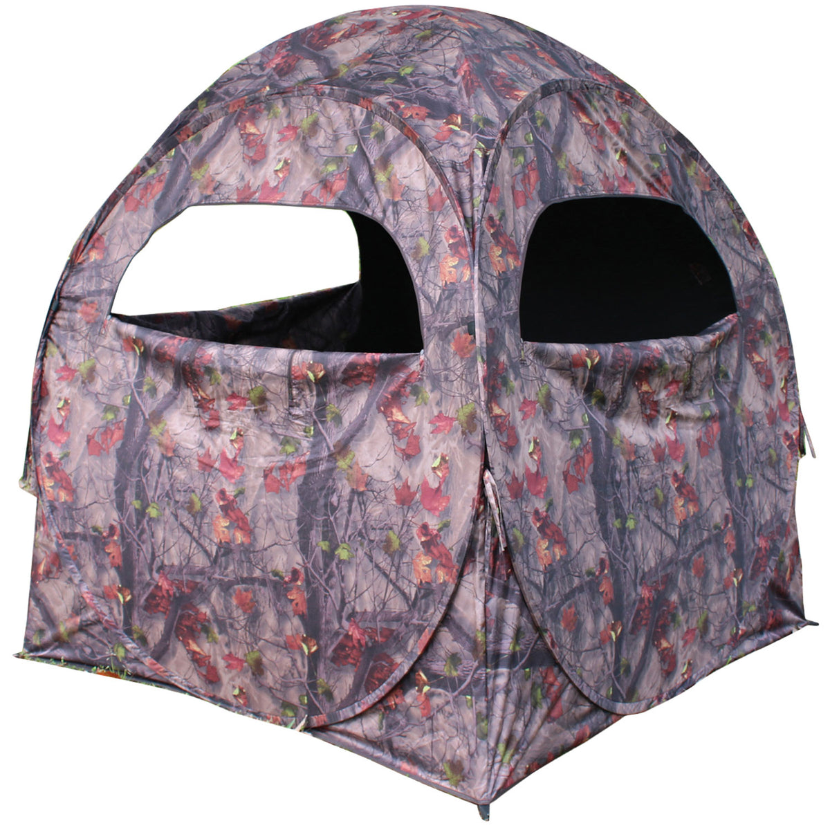 HME HMESS75 Pop-Up Ground Blind Spring Steel Camo Polyester 75