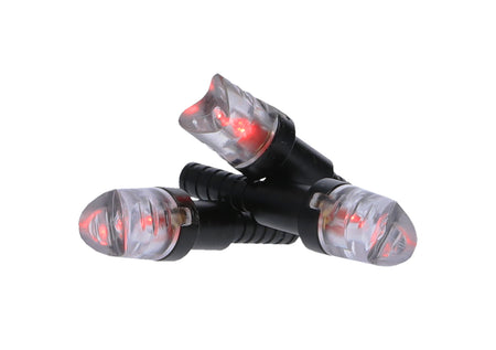 NAP NAPILLNRD Thunderglo Red Illuminated Arrow Nock Aluminum Shaft 6 Per Pack