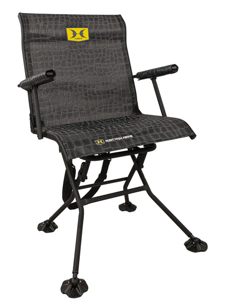 Hawk HWKHS3103 Stealth Spin Hunting Chair Camo Heavy-Duty Steel