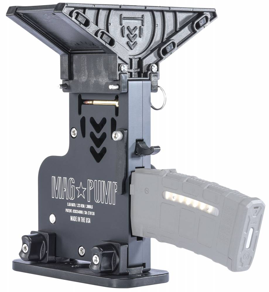 MagPump AK-47 Elite Magazine Loading Tool 7.62x39mm 90 Round Aluminum Black Finish