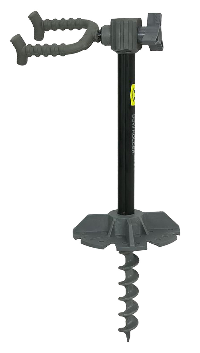 Hawk HWK3840 Portable Earth Anchor Bow Holder Silent Grip Limb Fork 360 Adjustment Ground Blind