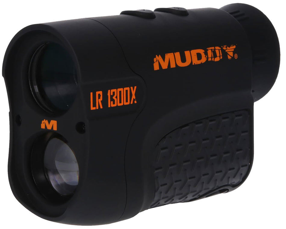 Muddy LR1300X 6x21mm Laser Rangefinder Black Rubber Armor 1300 Yard Range