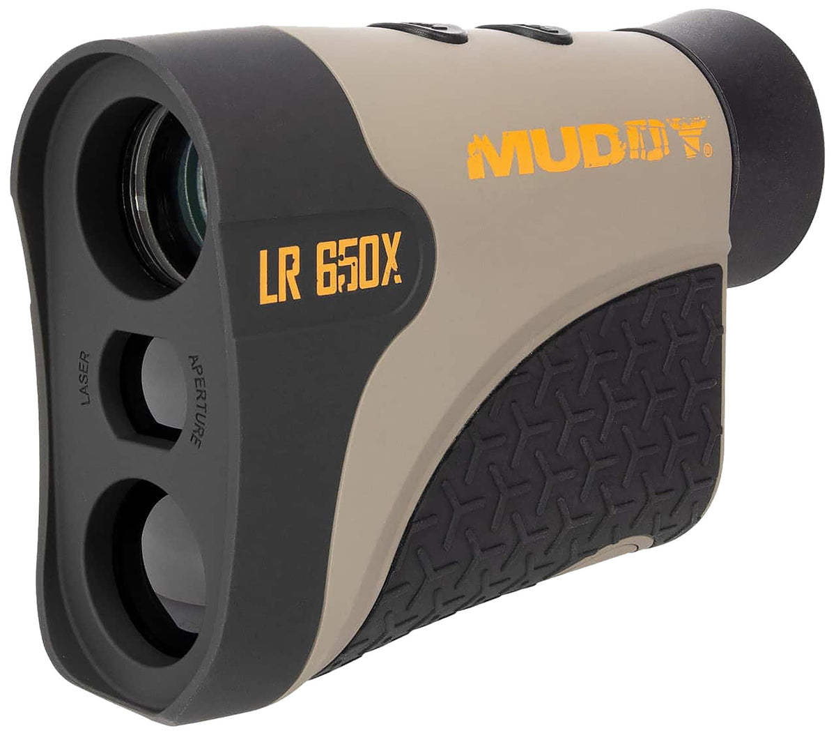 Muddy 650 W HD 6x26mm Laser Rangefinder Black Rubber Armor 650 Yard Range