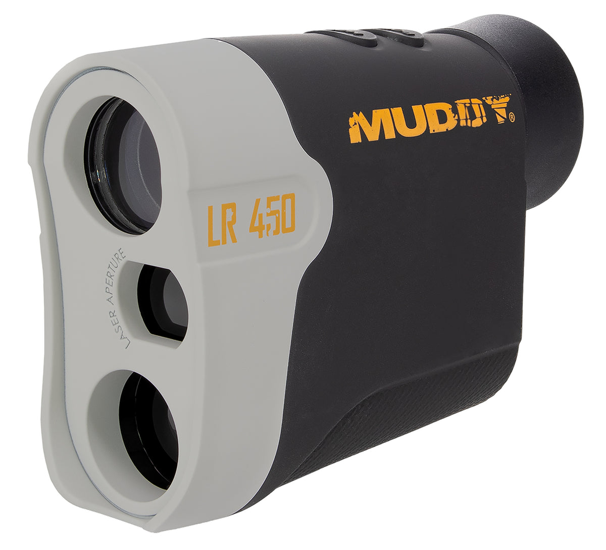 Muddy LR450 7x Black Rubber Armor Laser Rangefinder 450 Yard Range