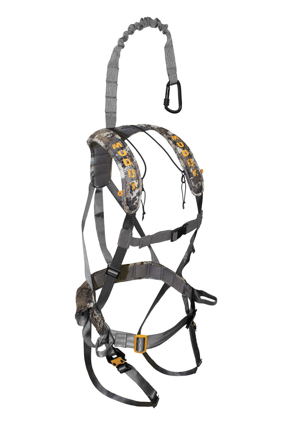 Muddy MUDMSH500 Ambush Safety Harness Camo Padded Nylon 360-Degree Tether