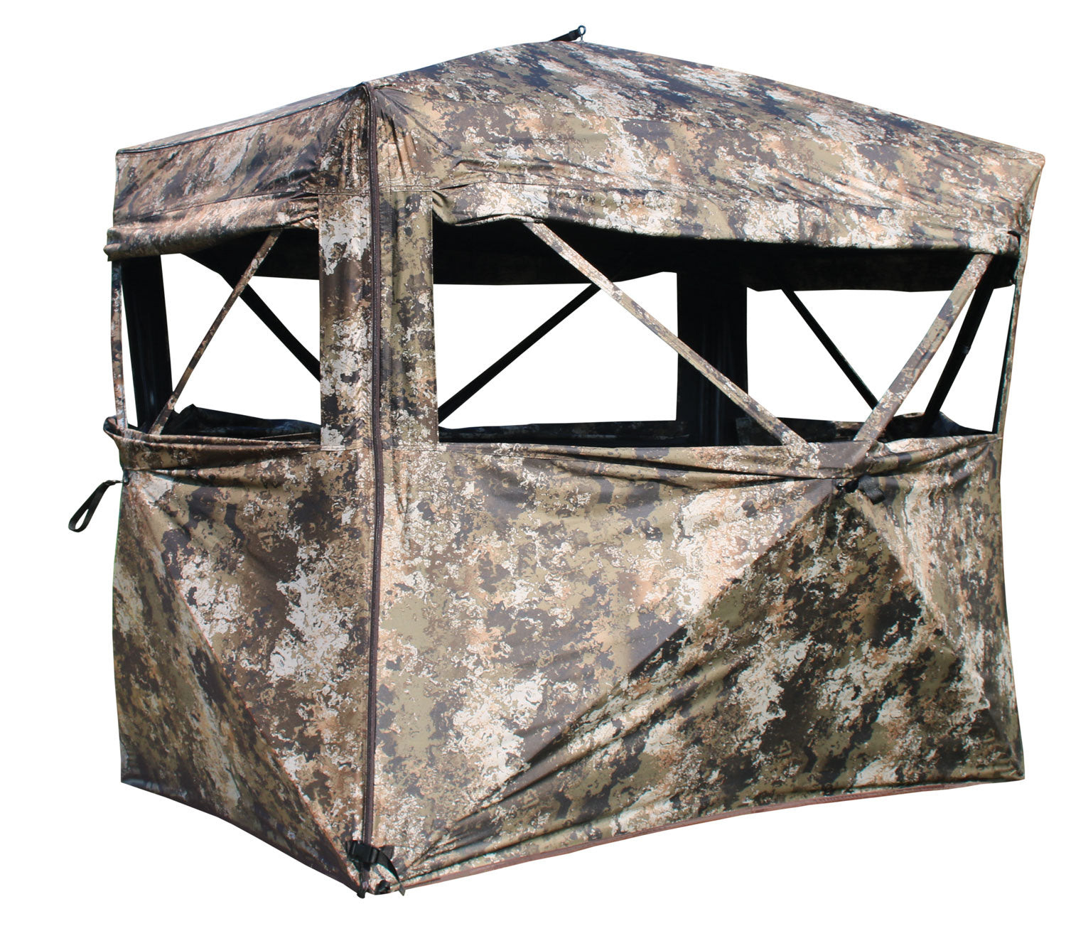 Muddy MUDGRGBLND Ground Hunting Blind Garage Door Wheelchair Accessible Camo