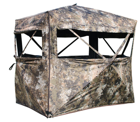 Muddy MUDGRGBLND Ground Hunting Blind Garage Door Wheelchair Accessible Camo