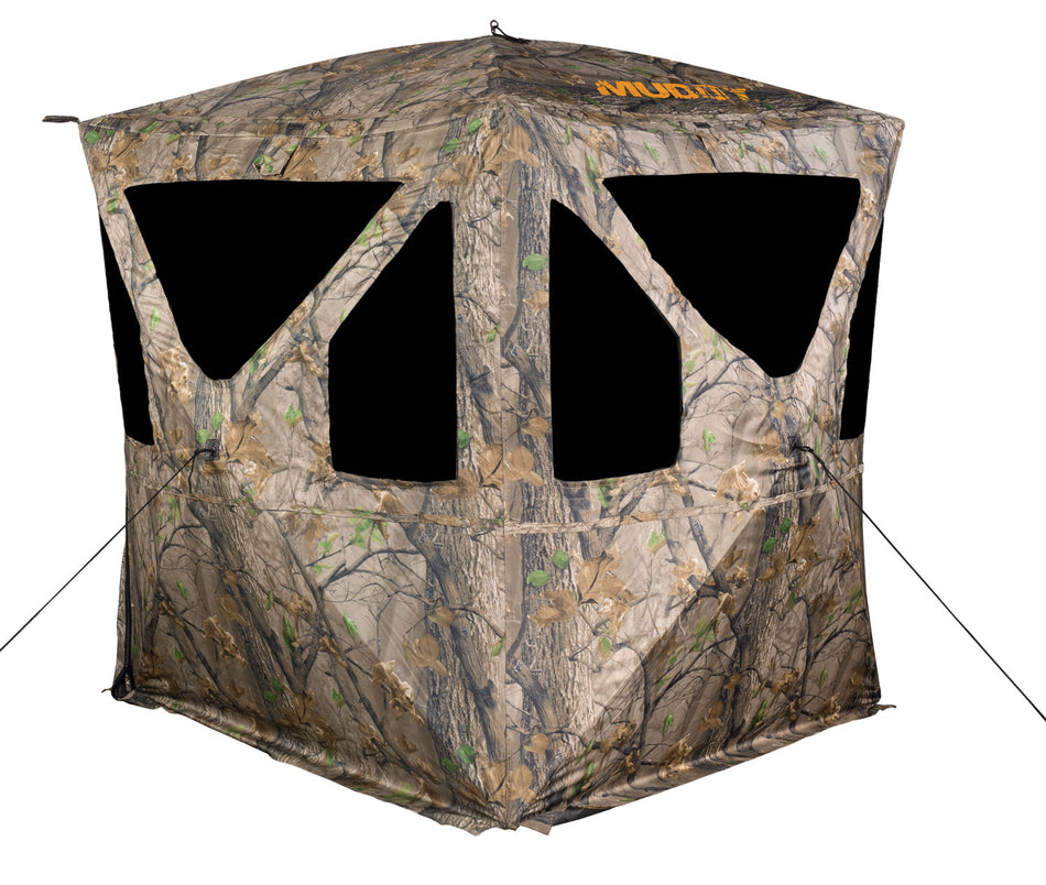 Muddy MUDMGB0500 Ravage Hunting Ground Blind Steel Stakes Camo
