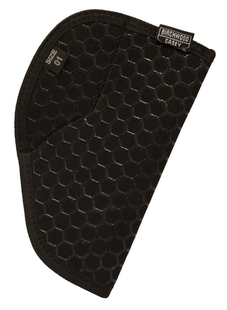 Birchwood Casey EH01 Ambidextrous Pocket Holster Size 01 Epoxy Honeycomb Black for Semi-Autos
