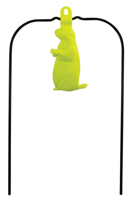 Birchwood Casey 48022 Ground Strike Prairie Dog Hanging Reactive Motion Target Rubber/Metal Yellow