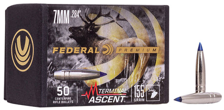 Federal Premium Terminal Ascent 7mm 155 Grain Component Projectiles 50ct