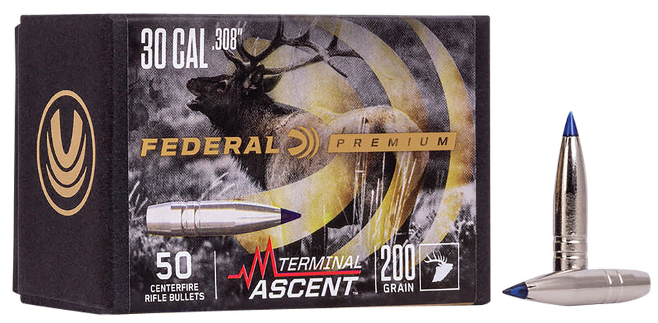 Federal Premium Terminal Ascent 30 Cal 200 Grain Component Projectiles 50ct
