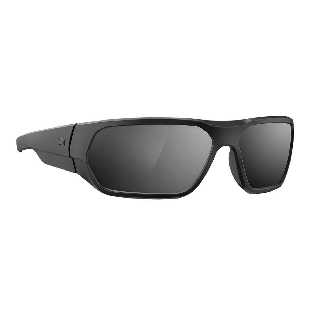 Magpul MAG1145-1-001-1110 Radius Adult Eyewear Gray Silver Mirror Lens Black Frame