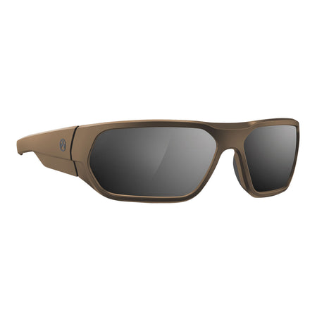 Magpul MAG1145-1-245-1110 Radius Adult Eyewear Gray Silver Mirror Lens Flat Dark Earth Frame
