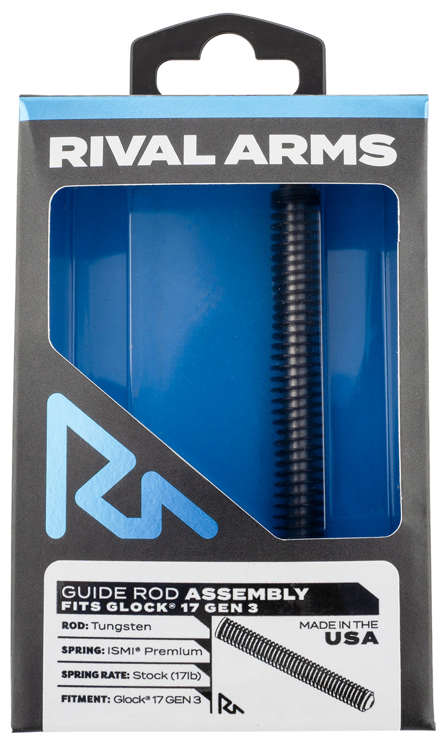 Rival Arms Glock 17 Gen3 Tungsten Billet Guide Rod Assembly (RA50G101T)